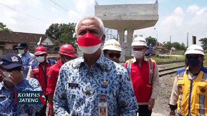 Ganjar Cek Persiapan Jalur Mudik Semarang-Demak