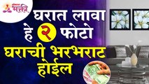 घरामध्ये कोणते दोन फोटो लावल्यावर घराची भरभराट होईल? Vastushastra tips for home | Lokmat Bhakti