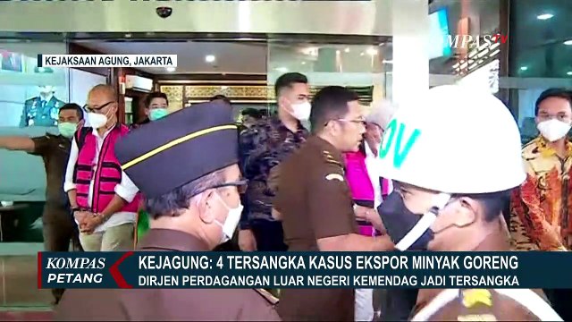 Dirjen Kemendag Ditetapkan Jadi Tersangka Korupsi Ekspor Minyak Goreng