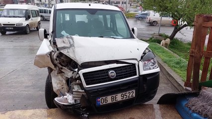 Samsun'da trafik kazası: Yaralılar var