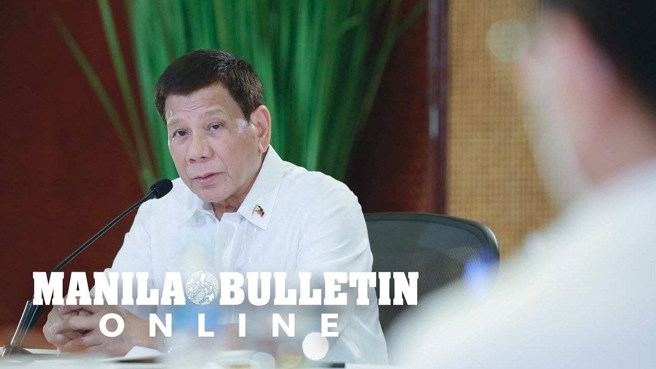 Duterte assures 'peaceful, orderly' elections in May
