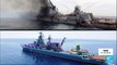War in Ukraine: Russian cruiser Moskva sinks following serious damage