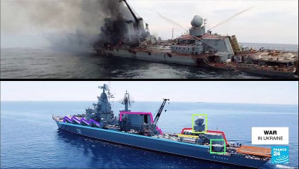 War in Ukraine: Russian cruiser Moskva sinks following serious damage