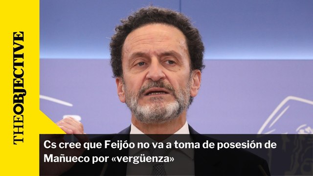 Cs cree que Feijóo no va a toma de posesión de Mañueco por «vergüenza»