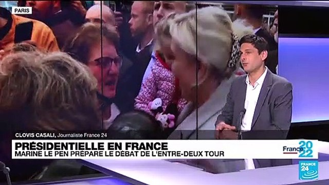 Présidentielle 2022 : Marine Le Pen prépare le débat de l'entre-deux tour