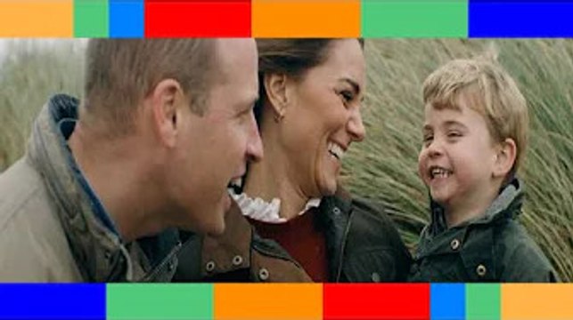 Kate Middleton et William leur fils Louis, une vraie petite canaille à Windsor