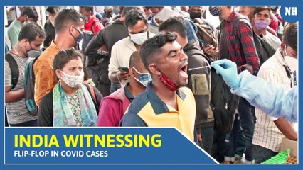 India witnessing Flip-flop in COVID19 Cases