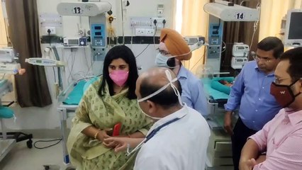 ब्यावर हादसा: दो नवजात की मौत, जांच को पहुंची टीम