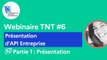 Webinaire TNT #6 [Partie 1/2] – Présentation d'API Entreprise (Présentation)