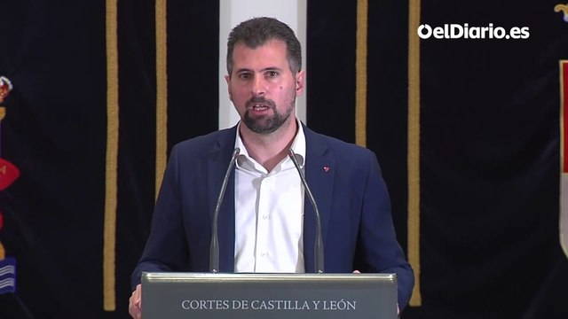 El PSOE ve un acto partidista de PP y Vox en la toma de posesión de Mañueco