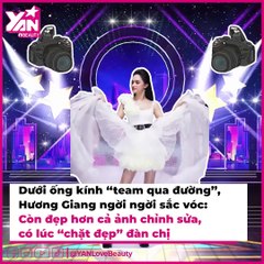 Hương Giang đẹp ngời ngời mỗi khi "team qua đường” bắt gặp | Điện Ảnh Net