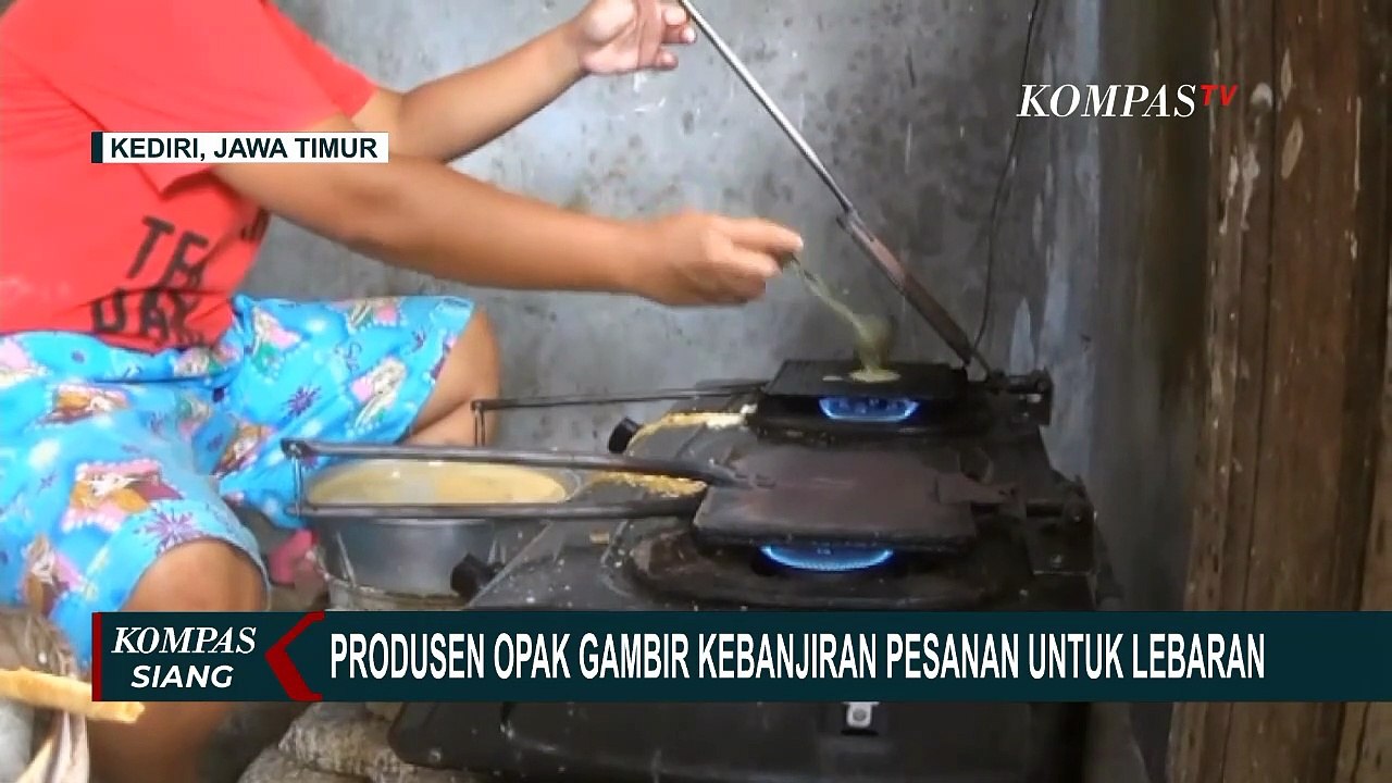 Permintaan Naik Dua Kali Lipat, Produsen Opak Gambir Kebut Produksi Jelang Lebaran