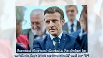 -Une pensée pour ma grand-mère qui n'est plus- - Emmanuel Macron ému en évoquant le décès de sa gran