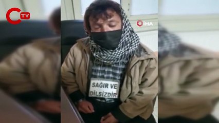 ‘Sağır ve dilsiz’ dilenci yakalanınca dile geldi