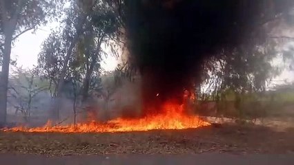 बीसलपुर पेयजल परियोजना के फिल्टर प्लांट में लगी आग