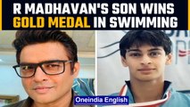 R Madhavan's son Vedaant wins gold and silver at Danish Open swimming event | Oneindia News