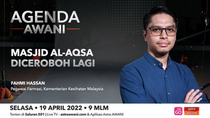 Agenda AWANI: Masjid Al-Aqsa diceroboh lagi