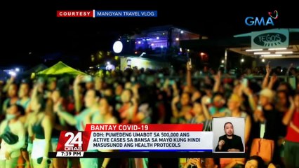 DOH: puwedeng umabot sa 500,000 ang active cases sa bansa sa Mayo kung hindi masusunod ang health protocols | 24 Oras