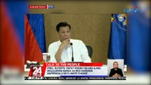 Pres. Duterte: dapat magbayad ang ilang malalaking bansa sa mga bansang napipinsala ng climate change | 24 Oras