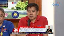 Bayan Muna, naghain ng resolusyon sa Kamara para imbestigahan ang 'di pa nababayarang estate tax ng pamilya Marcos | 24 Oras