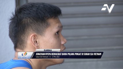 Jonathan Nyepa pasang impian bawa pulang pingat dari Vietnam