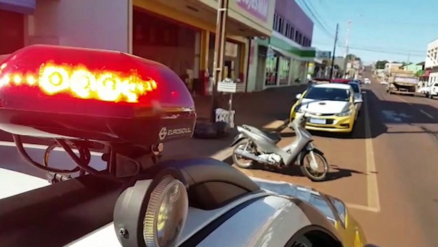 Ladrões realizam assalto na empresa Magazine Luiza no Bairro Floresta