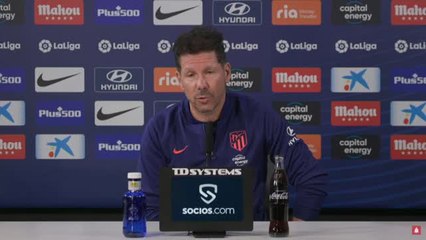 Simeone, sobre la Supercopa: "Conviene que vayan Barcelona y Real Madrid, no es muy difícil entenderlo"
