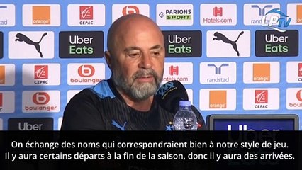 Sampaoli : "On travaille déjà sur le mercato avec Longoria et De Friio"