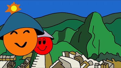 Ruby Ball and Orange Ball happiness short story