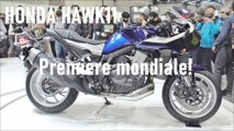 Première mondiale! HONDA HAWK11 2022 Salon de la moto au Japon