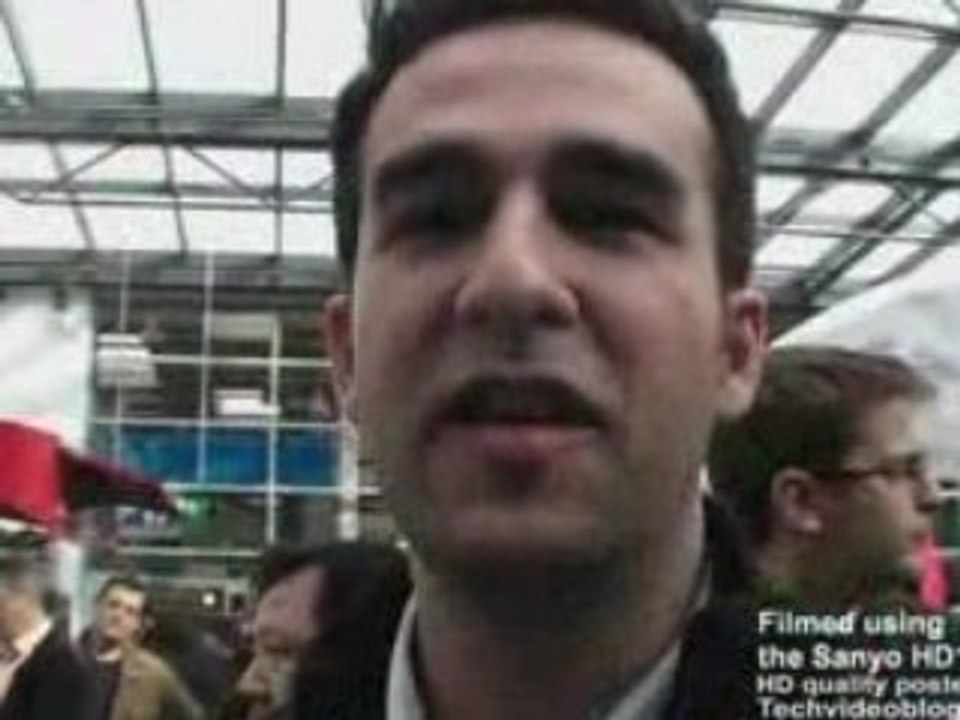 Sergio at CeBIT 2008