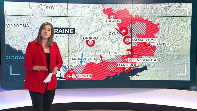 Mapa de la guerra en Ucrania | El ejército ucraniano no se doblega ante Rusia en el Donbás