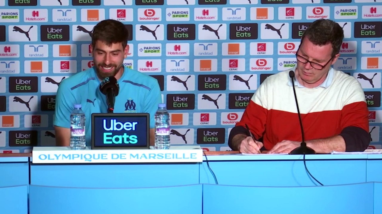 OM-Nantes : "Demain il faut aller chercher le 3 points du match" (Luan Peres)