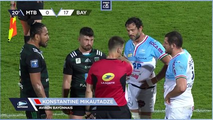 PRO D2 - Résumé US Montauban-Aviron Bayonnais: 23-33 - J27 - Saison 2021/2022
