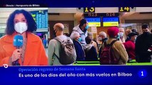 La pifia sobrevuela TVE: La liada de altos vuelos de su corresponsal en el País Vasco