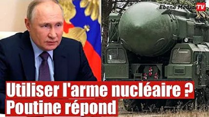 Armes nucléaires en Ukraine : La Russie sort de son silence et répond