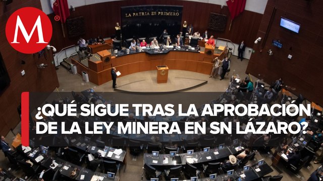 Senado recibe ley minera; fue aprobada por Cámara de Diputados