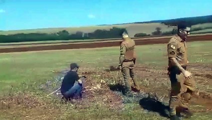 Ossada humana é encontrada em Santa Tereza do Oeste
