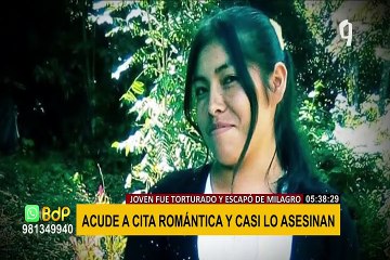 Macabro testimonio en Cusco: joven acudió a cita romántica y fue torturado