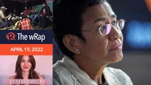 Maria Ressa sues Lorraine Badoy | Evening wRap