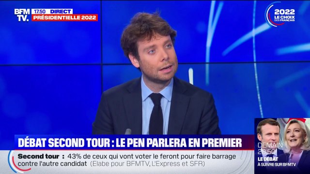 Marine Le Pen sera la première à prendre la parole lors du débat de l'entre-deux-tours