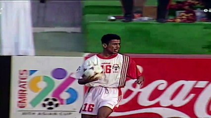 مباراة العراق و الامارات الشوط الاول امم اسيا 1996