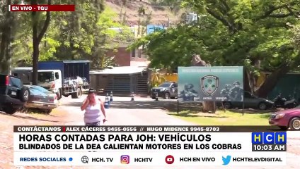 ¡Cuenta Regresiva en "Los Cobras"! Autoridades hondureñas y estadounidenses afinan extradición de JOH