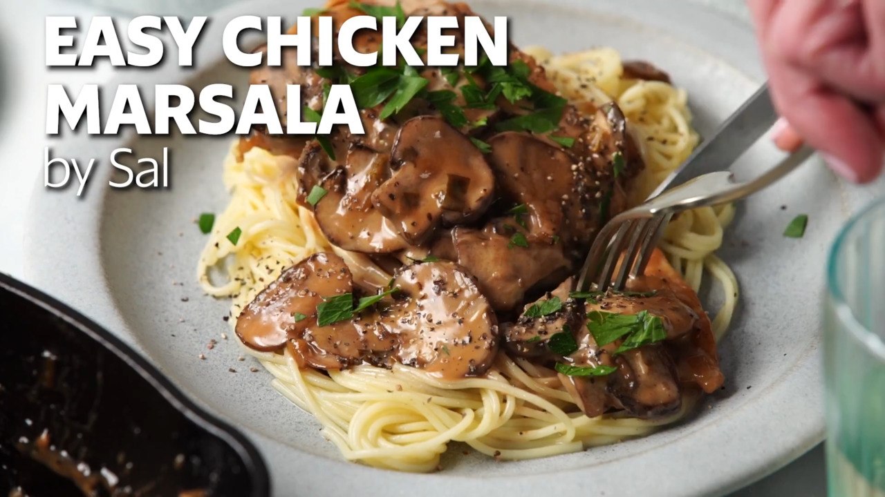 How to Make Easy Chicken Marsala