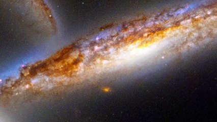 Hubble's 32nd Anniversary - An Eclectic Galaxy Grouping