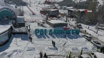 Türkiye'de kayak sezonunu en erken açan Palandöken'de sezon kapandı