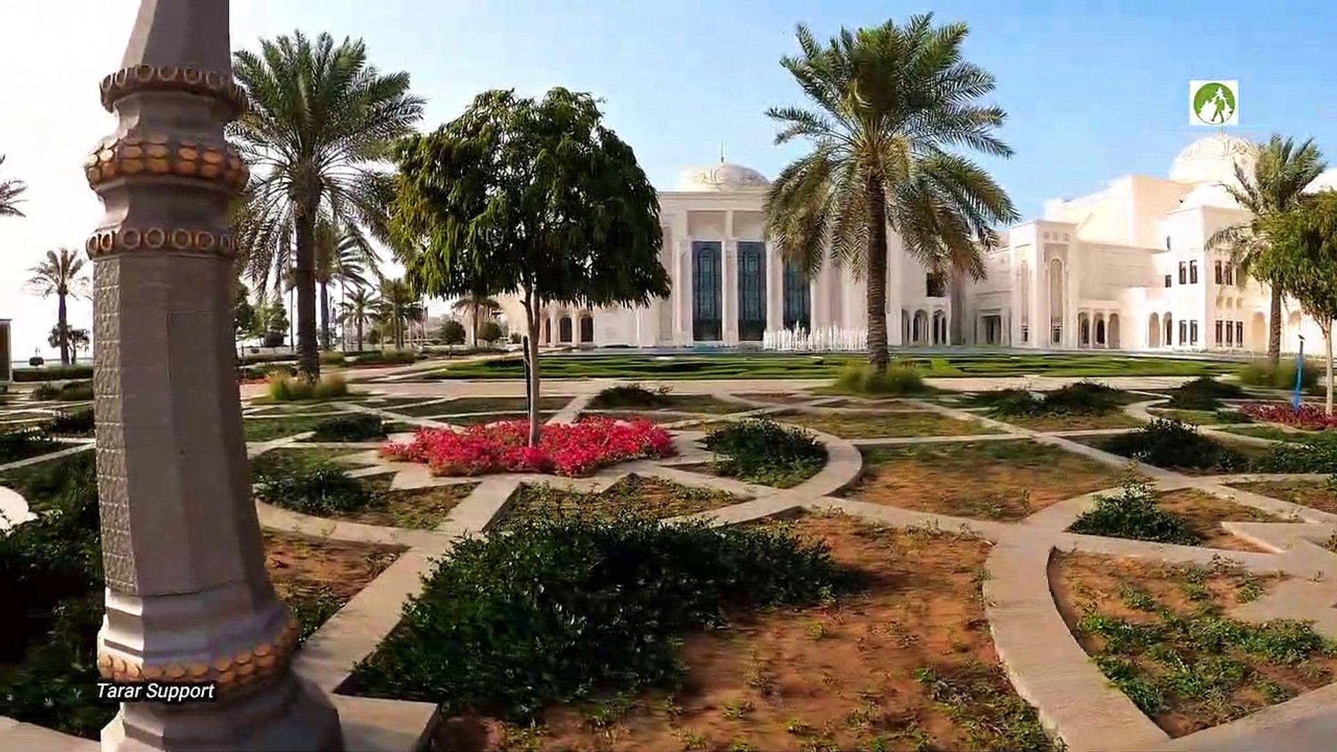 Walk In Presidential Palace Abu Dhabi UAE 2022, image size:1920x1080