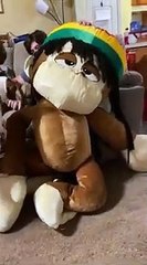 Princess meets Giant Jamaican Monkey