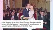 Mariage d'Emilie Dequenne et Michel Ferracci : l'actrice en robe de mariée courte façon sixties