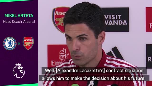 Lacazette needs to be 'fully focussed on his duty' - Arteta